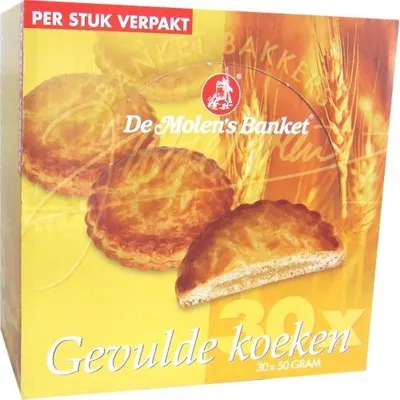 Produktbild von De Molen - de Molen Stoffkuchen 50gr | Box ein 30 Stück