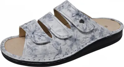 Produktbild von Finn Comfort Korfu Pantolette Grau in Gr. 39