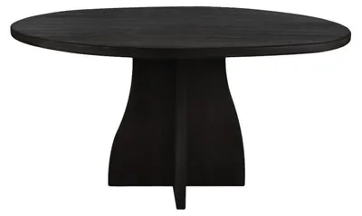 Zdjęcie produktu dla Stół Pomax Mesa, kolor czarny, średnica 150 cm, wysokość 76 cm