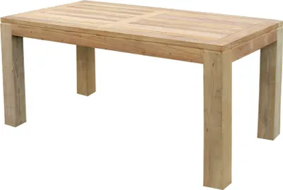 Produktbild von Massiver Teakholz Tisch 180 x 90 x 75 cm rechteckig Esstisch