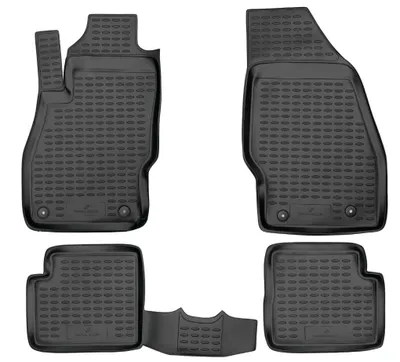 Produktbild von WALSER XTR Gummi Fussmatten Auto für Opel Corsa E 2014 - 2019, 100% passgenaue Auto Fußmatten, robuste Universal Fußmatte Auto, Gummimatten Auto, Auto Fussmatten Gummi, Auto Gummimatten