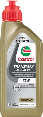 Produktbild von CASTROL 15E989 Transmax Getriebeöl Synthetiköl 75W für Schaltgetriebe 1L