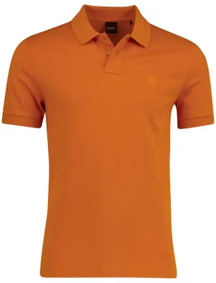 Produktbild von Poloshirt Boss Orange Passenger orange Piqué mit 2 Knöpfen