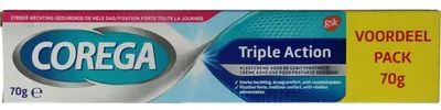 Productafbeelding van Corega Triple action kleefcreme (70 gr)