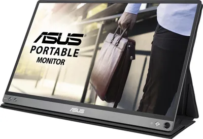 Produktbild von ASUS MB16AP, 39,6 cm (15.6"), 1920 x 1080 Pixel, Full HD, 5 ms, Grau
