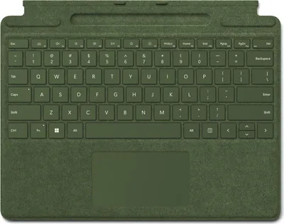 Image de Microsoft Surface Pro Clavier Vert Microsoft Cover port QWERTY Italien