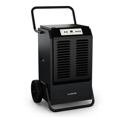 Obrázek produktu pro Klarstein DuraDry 90L odvlhčovač vzduchu, 90 l/den, 70-120 m², nerezová ocel, mobilní, 450 m³/h