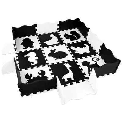 Obrázok produktu pre Penové puzzle kontrastné, zvieratá Jokomisiada