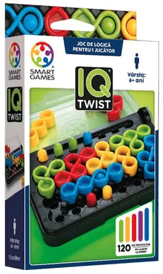 Produktbild von IQ Twist – Kompaktes Denkspiel mit 120 Herausforderungen