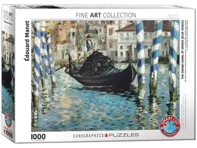 Imagen del producto de EUROGRAPHICS. Puzzle "Gran Canal de Venecia". 1000 piezas