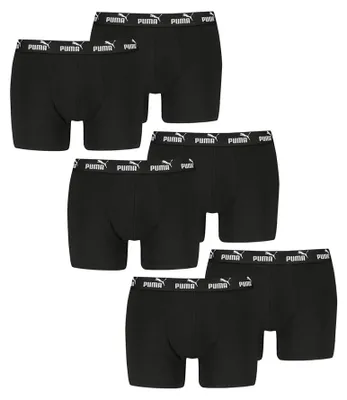 Produktbild von L|PUMA Elements Basic Herren Boxershorts 6er-Pack 701232894-001