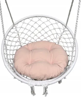 Produktbild von KISSEN FÜR STORCHENNEST, Gartenschaukel, Beige, Kissen für den Sitz einer Gartenschaukel, ein bequemes Kissen für eine Gartenschaukel