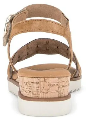 Produktbild von Gabor Chevreau sattel Keilsandalette Braun in Gr. 46