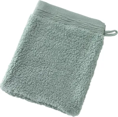 Produktbild von Waschhandschuh - Jadegrün - 16 x 21 cm - Baumwolle