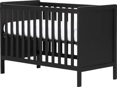 Produktbild von Europe Baby Ralph II Babybett Mattschwarz 60 x 120 cm