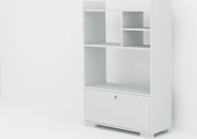 Produktbild von Mehrzweckschrank Küchenschrank Aras Weiß