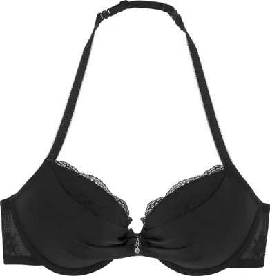 Produktbild von LASCANA Push-up-BH schwarz Größe 70 Cup C