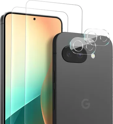 Produktbild von 2x Display + Kamera Glas für Google Pixel 10a Panzerfolie Displayglas Kameraglas 9H Schutzglas