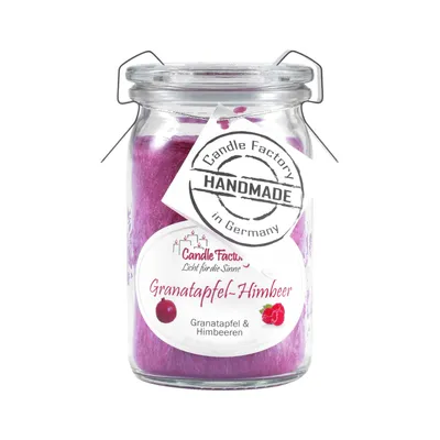 Produktbild von Candle Factory Baby Jumbo Granatapfel-Himbeer Duftkerze Dekokerze 308077