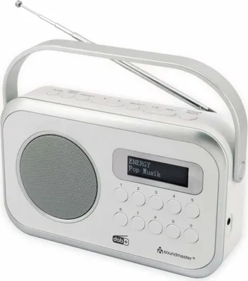 Produktbild von Soundmaster DAB+/UKW Radio DAB270WE, weiß