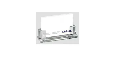 Produktbild von MAUL Visitenkartenhalter 8,5 x 5,5 cm Acryl 11 x 4.5 x 3.2 cm glasklar