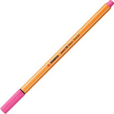 Image de Feutres fins - STABILO point 88 - étui métallique de 50 pièces - 47 couleurs différentes - 2x bleu, rouge, noir