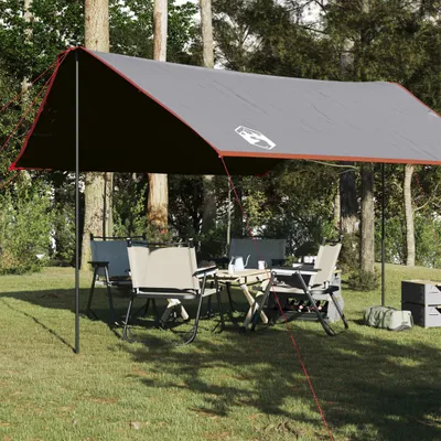 Produktbild von Möbel Tarp Grau und Orange 430x380x210 cm Wasserdicht - Campingzelte 94684