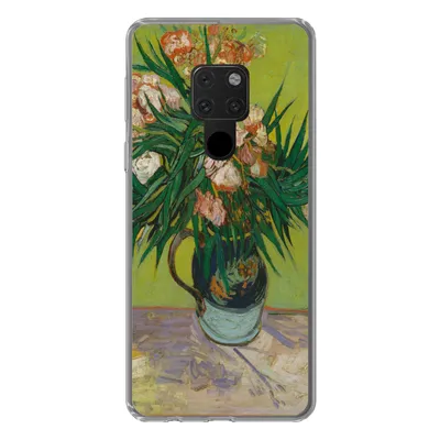 Produktbild von MuchoWow® Handyhülle Schutzhülle Hülle für Huawei P40 Lite Der Oleander - Vincent van Gogh Silikon Softcase Handy Hülle - Handy