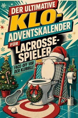Produktbild von Der ultimative Klo-Adventskalender für Lacrosse-Spieler