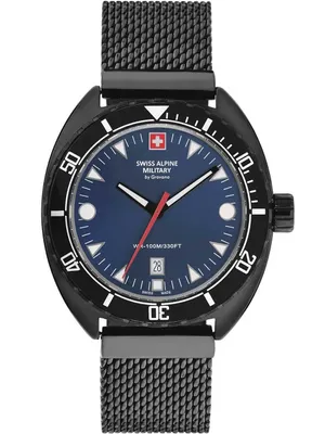 Produktbild von Swiss Alpine Military 7066.1175 Turtle Herrenuhr 44mm 10ATM
