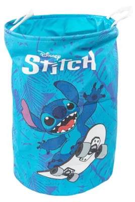 Produktbild von Disney Stitch Kinder freistehender Aufbewahrungskorb Wäschebehälter Wäsche