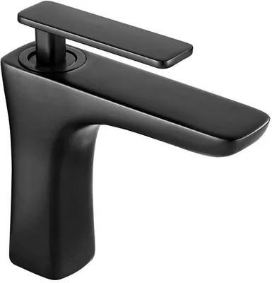 Image de Mitigeur de lavabo Indus, noir (744600-70)
