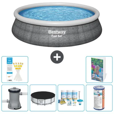 Produktbild von Bestway Fast Set Rund - 457x84 cm - 5-teilig S208