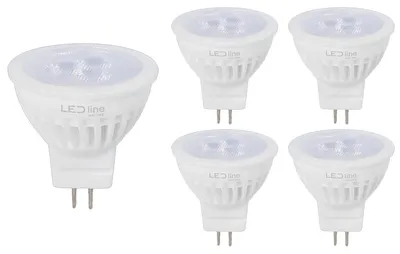 Produktbild von LED line PRIME LED Spot GU4 MR11 3W 330lm 12V 5 Stück