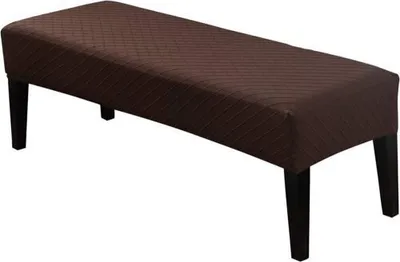 Produktbild von Jacquard Esszimmer Bankhussen Stretch Bankhusse Sofabezug Abnehmbarer Waschbarer Bankbezug für Modernes Wohnzimmer, Schlafzimmer, Küche,Braun