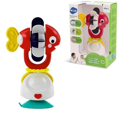 Zdjęcie produktu dla Zabawka Grzechotka 2 w 1 Rybka E7975C AN01