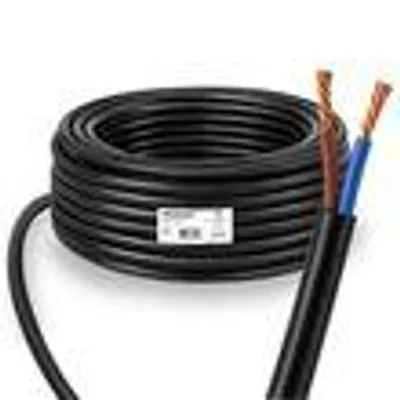 Produktbild von PremiumX Schlauchleitung H05VV-F 2x0,5 mm² 100 Meter flexible Anschlussleitung PVC
