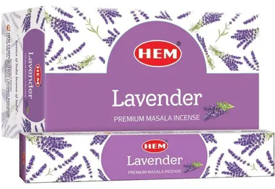 Produktbild von Lavendel Premium Masala-Räucherstäbchen BIO Mischung 120 Stäbchen