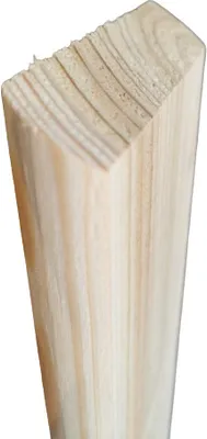 Produktbild von Zaunlatte 9x2x60  Sibirische Lärche Form B