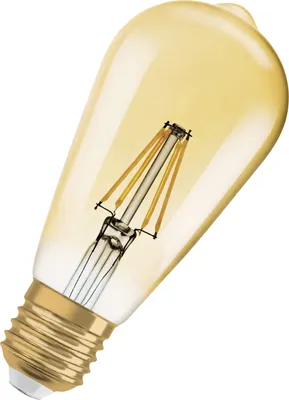 Produktbild von Osram RF CL ST64, 7 W, 54 W, E27, 710 lm, 15000 h, Warmweiß