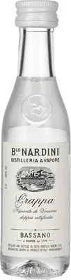Produktbild von Nardini Grappa Bianca 50% Vol. 0,03l
