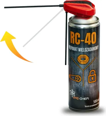 Produktbild von MRM CHEMICALS Multifunktionsspray RC-40 500 ml Sprühflasche Universalspray Schmiermittel Korrosionsschutz Rostlöser Wartungsspray für Fahrrad Auto