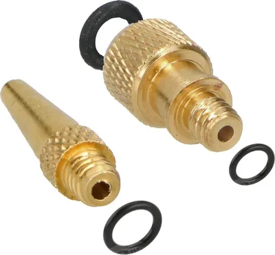 Zdjęcie produktu dla Jumada – Wyposaż swoją pompę rowerową zestawem Dunlop od Jumada – 14 sztuk adapterów do każdego zaworu – w tym adapter do pompowania piłek – niezbędny uniwersalny produkt!