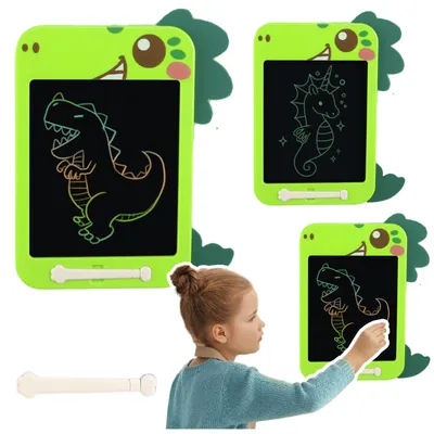 Image de Marqueur planche à dessin écriture Lcd stylet dinosaure vert