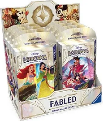 Image de Lorcana Fabled: Starter Deck Display