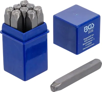 Produktbild von BGS 3036 Einschlagzahlen, 6 mm