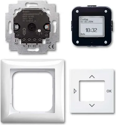 Produktbild von Busch-Jaeger Jalousie-Komfort-Timer Set 6411 UJ-914-101 2CKA006410A0407