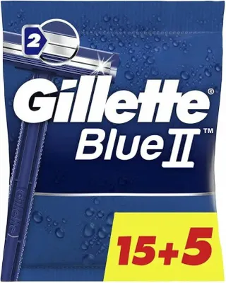 Obrázek produktu pro Jednorázové žiletky BLUE II 20 kusů