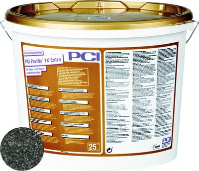 Zdjęcie produktu dla PCI Pavifix® 1K Extra zaprawa fugowa do okładzin z kamienia naturalnego i betonowego antracyt 25 kg