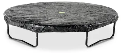 Immagine prodotto di Copertura per trampolino, diametro 305 cm, adatta a trampolini rotondi con struttura a gambe e interrati, con elastico e fori di drenaggio, colore nero